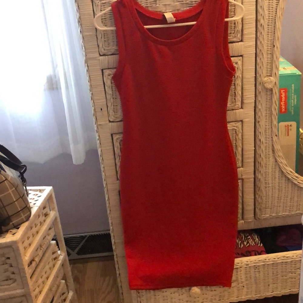 Red dress